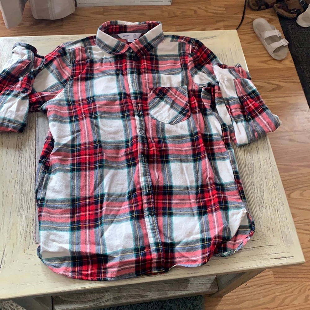 Old navy flannel button up